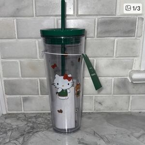 Hello Kitty x Starbucks Collab Plastic Tumbler with Straw